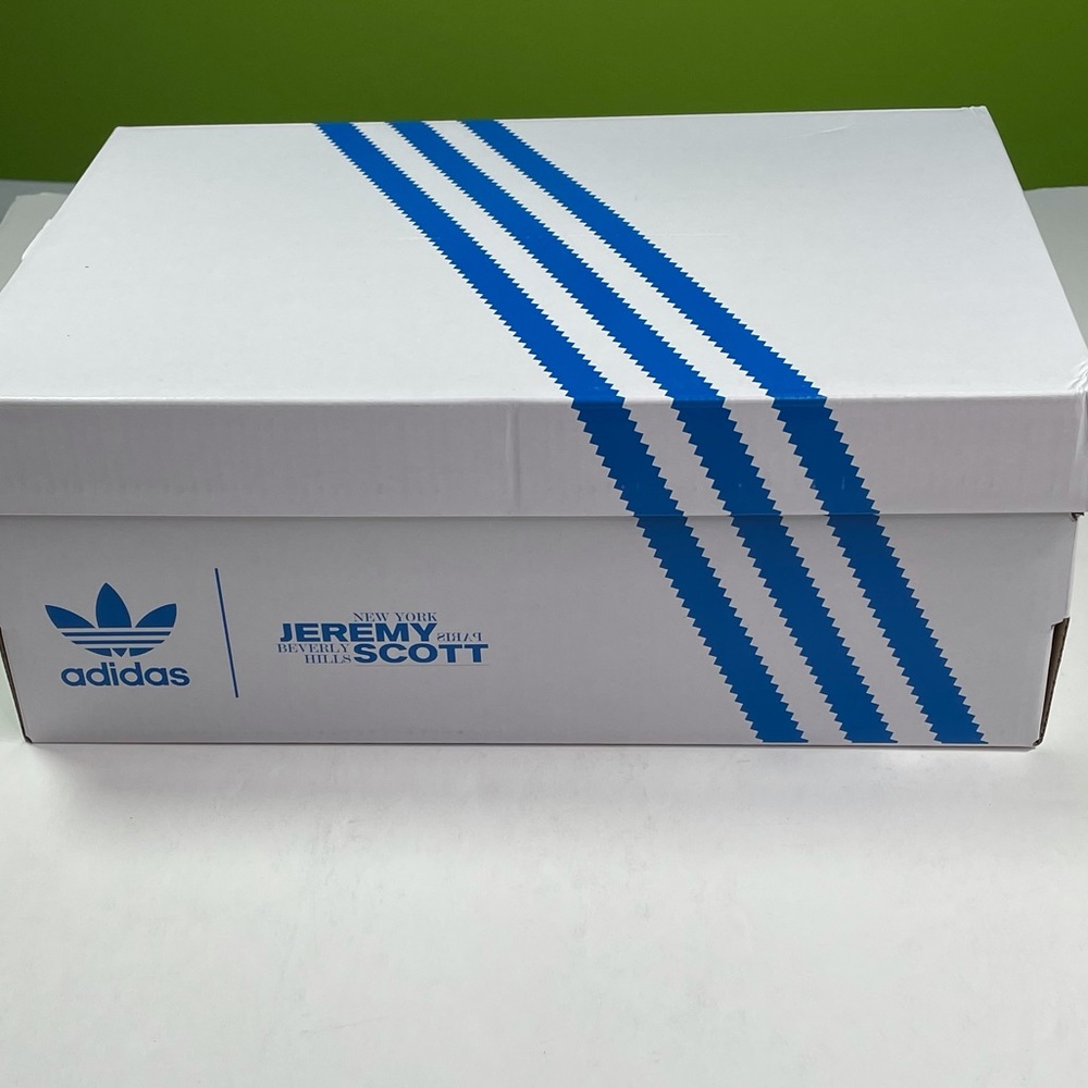 Adidas Jeremy Scott Forum Pink Dipped Low Mens Size 10 Sneakers Shoes - Picture 2 of 13